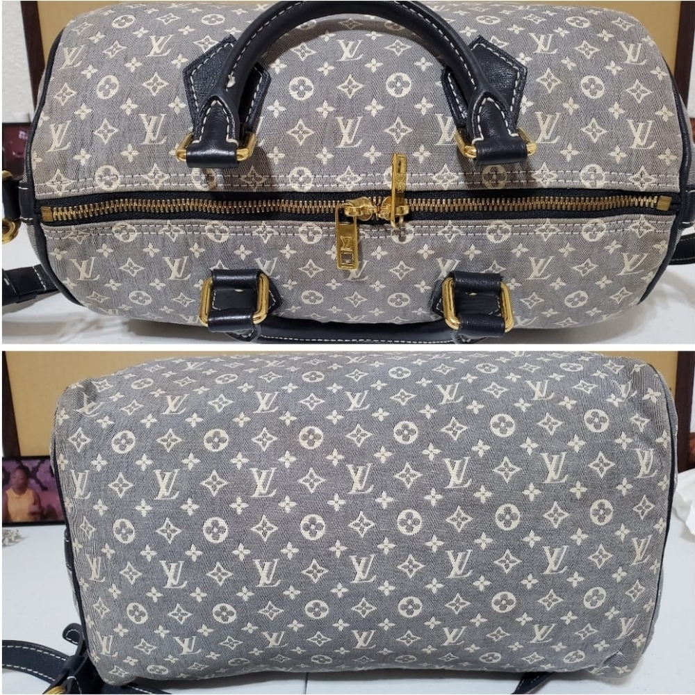 Louis Vuitton Speedy Bandouliere Bag Mini Lin 30 - Picture 4 of 12